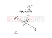 YAMAHA YFM 350 YFM350FW-X YFM350FWX 4KBP 2001 STEERING