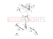 YAMAHA YFM 350 YFM350FW-X YFM350FWX 4KBP 2001 FRONT MASTER CYLINDER