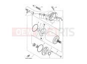 YAMAHA YFM 350 YFM350FW-X YFM350FWX 4KBP 2001 STARTING MOTOR