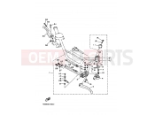 YAMAHA YFM 350 YFM350FW-X YFM350FWX 4KBP 2001 HANDLE SWITCH & LEVER