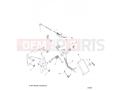 Polaris 2016 RANGER RANGER 800 6X6 (R01) - R16RAA76AA/AJ ENGINE | ENGINE, THROTTLE PEDAL - R16RAA76AA/AJ (700556)