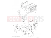 Polaris 2016 RZR RZR XP TURBO, MD (R06) - Z16VDE92NH/NW ENGINE | ENGINE, AIR INTAKE SYSTEM - Z16VDE92NH/NW (700452)