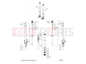 VICTORY 2016 EMPULSE TT (R03) - V16EZBRRBB/CB SUSPENSION » SUSPENSION, FORK ASSEMBLY - (800152)