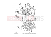 YAMAHA YFM 600 Grizzly YFM600FWA 5GTG 2001 CYLINDER HEAD