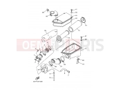 YAMAHA YFM 600 Grizzly YFM600FWA 5GTG 2001 INTAKE