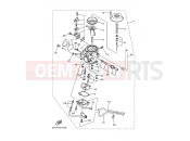 YAMAHA YFM 600 Grizzly YFM600FWA 5GTG 2001 CARBURETOR