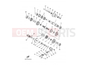 YAMAHA YFM 600 Grizzly YFM600FWA 5GTG 2001 TRANSMISSION