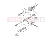 YAMAHA YFM 600 Grizzly YFM600FWA 5GTG 2001 MIDDLE DRIVE GEAR