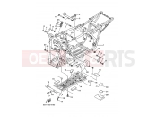 YAMAHA YFM 600 Grizzly YFM600FWA 5GTG 2001 FRAME