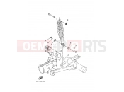 YAMAHA YFM 600 Grizzly YFM600FWA 5GTG 2001 REAR SUSPENSION