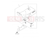YAMAHA YFM 600 Grizzly YFM600FWA 5GTG 2001 SEAT