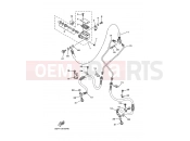 YAMAHA YFM 600 Grizzly YFM600FWA 5GTG 2001 FRONT MASTER CYLINDER