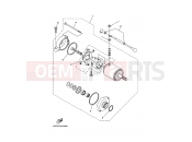 YAMAHA YFM 600 Grizzly YFM600FWA 5GTG 2001 STARTING MOTOR