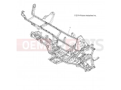 Polaris 2015 ATV SPORTSMAN 570 SP TOURING - A15SJE57AS/AV CHASSIS | CHASSIS, FRAME - A15SJE57AS/AV (49ATVFRAME1570SPTR)
