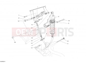 DUCATI 2006 Monster S4RS REAR SHOCK ABSORBER » SWING ARM