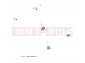 Polaris 2015 ATV FOREST 800 6X6 (A15S6A76FA) ELECTRICAL | ELECTRICAL, BULBS - A15S6A76FA (49ATVBULBS116X6)