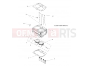 Polaris 2015 ATV FOREST 800 6X6 (A15S6A76FA) ENGINE | ENGINE, PISTON and CYLINDER - A15S6A76FA (49ATVPISTON096X6)