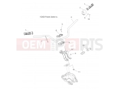 Polaris 2015 ATV FOREST 800 6X6 (A15S6A76FA) STEERING | STEERING, HANDLEBAR and CONTROLS - A15S6A76FA (49ATVHANDLEBAR09SP500EFI)