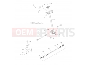 Polaris 2015 ATV FOREST 800 6X6 (A15S6A76FA) STEERING | STEERING, STEERING POST - A15S6A76FA (49ATVSTEERING116X6)