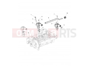 Polaris 2015 RANGER RANGER HST - R151DPD1AA/2D ENGINE | ENGINE, FUEL INJECTION PUMP, DELIVERY PIPE - R151DPD1AA/2D (49BRUTUSFUELPUMP15DSL)