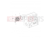 Polaris 2015 RANGER RANGER HST - R151DPD1AA/2D ENGINE | ENGINE, WATER PUMP - R151DPD1AA/2D (49BRUTUSWATRPMP15DSL)