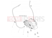 Polaris 2015 RZR RZR 900 60 INCH PS INTL - Z15VBE87FK/JK DRIVE TRAIN | DRIVE TRAIN, FRONT GEARCASE MOUNTING - Z15VBE87FK/JK (700050)