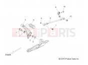 VICTORY BOARDWALK, INTL (V15RW36EE) DRIVE TRAIN | DRIVE TRAIN, SHIFT LINKAGE - V15RW36EE (49VICSHIFTLINK11KP)