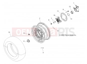 POLARIS SCRAMBLER 850 XP HO/EPS - A14GH85AD/EAI WHEELS | WHEELS, FRONT and HUB - A14GH85AD (49ATVWHEELFRT10SPXP550)