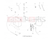 Polaris 2014 ATV SPORTSMAN FOREST TRACTOR 500 - A14MN50EM/EA ELECTRICAL | ELECTRICAL, BATTERY - A14MN50EM/EA (49ATVBATTERY09SP500)