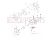 Polaris 2014 ATV SPORTSMAN FOREST TRACTOR 500 - A14MN50EM/EA ENGINE | ENGINE, OIL PUMP - A14MN50EM/EA (49ATVOILPUMP13HAWK)