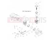 Polaris 2014 ATV SPORTSMAN FOREST TRACTOR 500 - A14MN50EM/EA ENGINE | ENGINE, SPEED CONTROL - A14MN50EM/EA (49ATVSPEEDCONTROL11SP500TR)