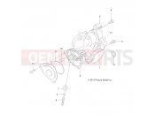 Polaris 2014 ATV SPORTSMAN FOREST TRACTOR 500 - A14MN50EM/EA ENGINE | ENGINE, THROTTLE BODY - A14MN50EM/EA (49ATVTHROTTLEBODY12SP500)