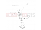 Polaris 2014 ATV SPORTSMAN FOREST TRACTOR 500 - A14MN50EM/EA STEERING | STEERING, HANDLEBAR and CONTROLS - A14MN50EM/EA (49ATVHANDLEBAR14SP500TR)