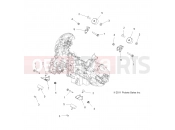 Polaris 2014 ATV SPORTSMAN TOURING 850 INTL (A14DN8EFQ) ENGINE | ENGINE, MOUNTING - A14DN8EFQ (49ATVENGINEMTG12SP850)
