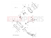 Polaris 2014 ATV SCRAMBLER 1000 XP HO EPS INTL (A14GH9EFW) ENGINE | ENGINE, EXHAUST - A14GH9EFW (49ATVEXHAUST14SCRAM)