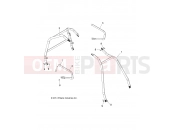 Polaris 2014 ATV SPORTSMAN ACE EURO (A14BH33FJ) CHASSIS | CHASSIS, CAB FRAME AND SIDE BARS - A14BH33FJ (49ATVFRAME14SP325)