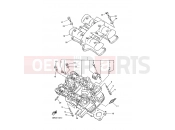 YAMAHA XJ 600 S Diversion XJ600S XJ600 DIVERSION (4BRH) 2001 CULASSE