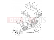 Polaris 2014 RANGER RANGER 800 6X6 - R14HR76AA/AJ CHASSIS | CHASSIS, FRAME and FRONT BUMPER - R14HR76AA/AJ (49RGRFRAME146X6)