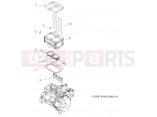Polaris 2014 RANGER RANGER 800 6X6 - R14HR76AA/AJ ENGINE | ENGINE, PISTON and CYLINDER - R14HR76AA/AJ (49RGRPISTON077006X6)