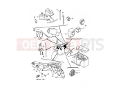 YAMAHA XJ 600 S Diversion XJ600S XJ600 DIVERSION (4BRH) 2001 PARTIE ELECTRIQUE 1