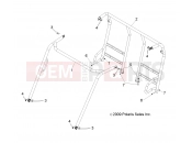 Polaris 2014 RANGER RANGER 570 INTL (R14RH57FX) CHASSIS | CHASSIS, CAB FRAME - R14RH57FX (49RGRFRAME10450)