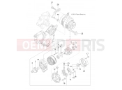 Polaris 2014 RANGER RANGER DIESEL INTL (R14TH90FX) ENGINE | ENGINE, ALTERNATOR - R14TH90FX (49RGRALTERNATOR11DCREW)