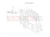 Polaris 2014 RANGER RANGER DIESEL INTL (R14TH90FX) ENGINE | ENGINE, FUEL LINE - R14TH90FX (49RGRFUELLINE11DCREW)