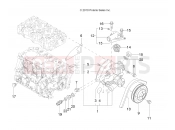 Polaris 2014 RANGER RANGER DIESEL INTL (R14TH90FX) ENGINE | ENGINE, WATER COOLING SYSTEM - R14TH90FX (49RGRWATERPUMP11DCREW)