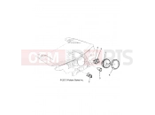 Polaris 2014 RZR RZR XP 1000 INTL (Z14ST1EFX) ELECTRICAL » ELECTRICAL, DASH INSTRUMENTS AND CONTROLS - (49RGRDASH141000RZR)