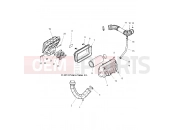 Polaris 2014 RZR RZR XP 1000 INTL (Z14ST1EFX) ENGINE » ENGINE, AIR INTAKE SYSTEM - (49RGRAIRBOX14RZR1000)
