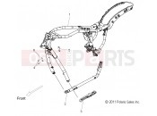 VICTORY BOARDWALK ALL OPTIONS (V14RB36) CHASSIS » CHASSIS, FRAME - ALL OPTIONS (49VICFRAME13S)