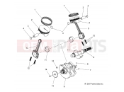 VICTORY VISION ALL OPTIONS (V14SW36) ENGINE » ENGINE, CRANKSHAFT and PISTON - ALL OPTIONS (49VICPISTON08VN)
