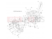 Polaris 2013 ATV SPORTSMAN X2 550 - A13TN55AA/AZ ENGINE | ENGINE, CRANKCASE - A13TN55AA/AZ (49ATVCRANKCASE09SPXP550)