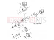Polaris 2013 ATV SPORTSMAN 400 HO 4X4 - A13MH46AF/AX/MS46AX ENGINE | ENGINE, CRANKSHAFT and PISTON - A13MH46AF/AX/MS46AX (4999200059920005D06)